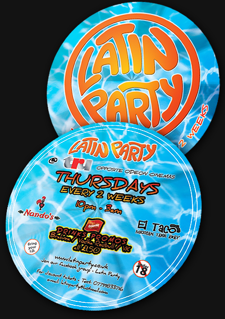 Latin Party Flyer